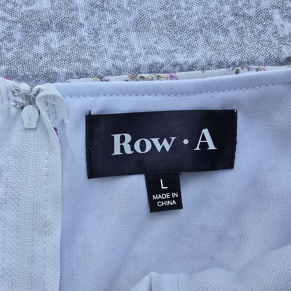 Row A. Floral Midi Dress - Picture 8 of 9